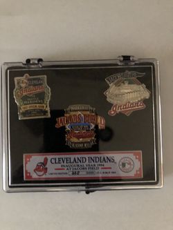 Cleveland Indians - Baseball Collector’s Pin Set
