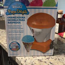Rival Snow Cone Machine 
