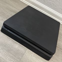 PS4 Slim Black 1tb Storage Plus 10 Games And Wireless Controller 