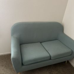 Turquoise Small Couch