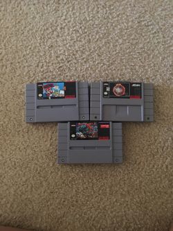 Super Nintendo games