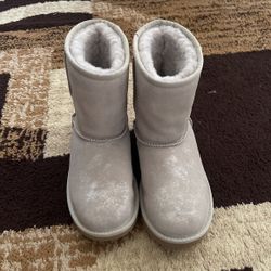 light gray glitter ugg boots 