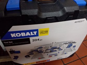 Kobalt ratchet set