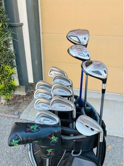 Titleist Golf Set 4-PW, SW with Titleist Driver & more….