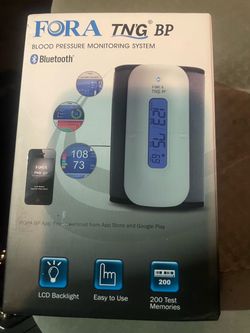 Fora TN'G BP Bluetooth Blood Pressure Monitor