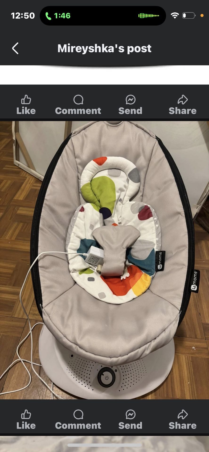 4moms rockaroo chair
