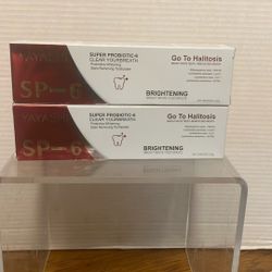 Yayashi SP-6 Probiotic Whitening Toothpaste Oral Health NEW 120g