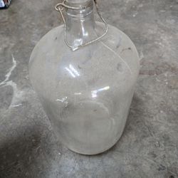 Glass 10 gallon jug