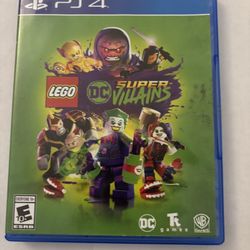PS4 Lego DC supervillain game 