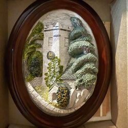 English Lakeland Legacy Grasmere church Collectible Plaque Original