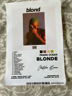 Frank Ocean Album Poster