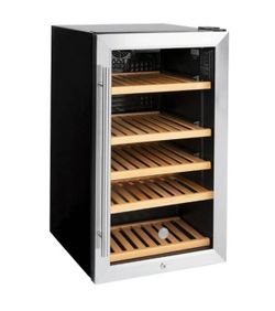 GE Wine Center and Beverage Cooler Refrigerator Center GVS04BQNSS