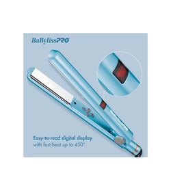 BaBylissPRO Nano Titanium 1"' Digital Straightening Iron's