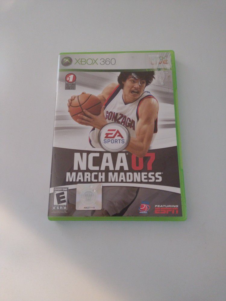 NCAA 07 March Madness Xbox 360 Game
