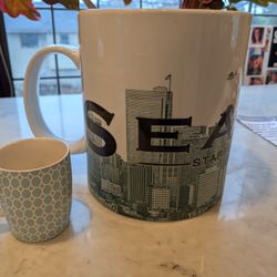 Starbucks SEATTLE "Skyline Series One" 2.5 Gallon RARE Giant Mug