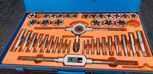 Tap and die kit.