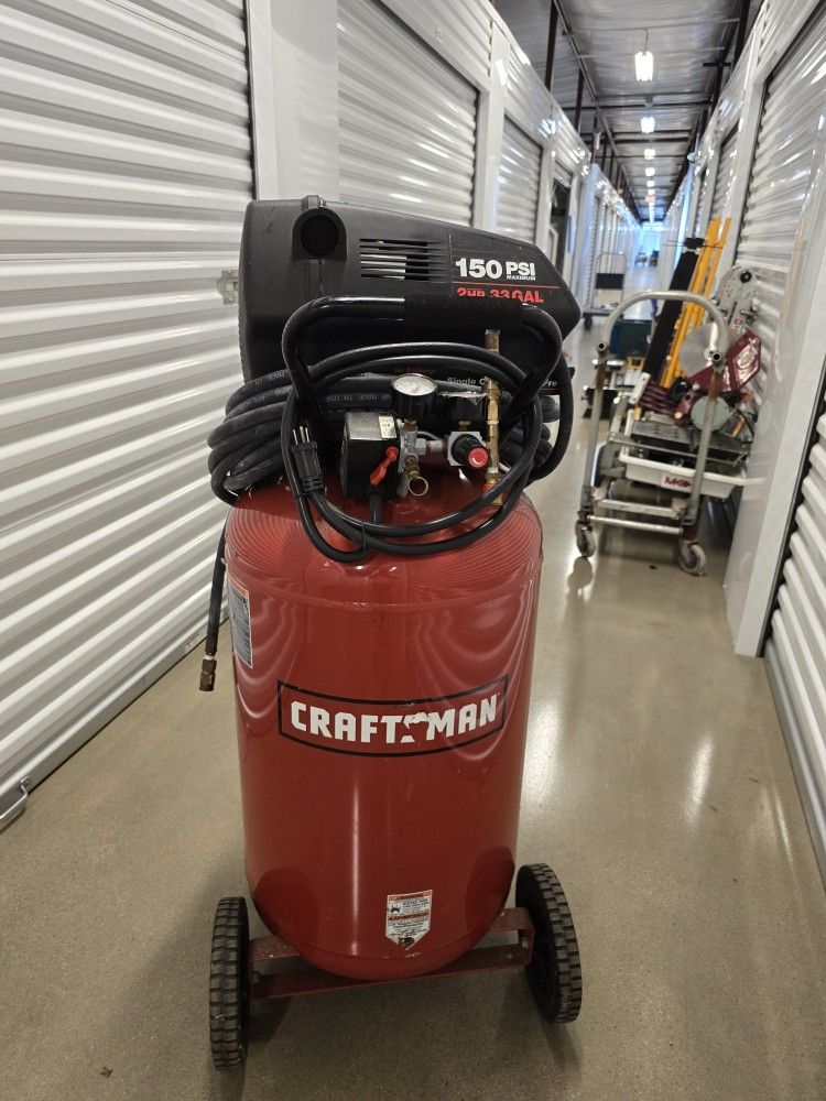 Craftsman 150PSI 2HP 33GAL Air Compressor For Sale