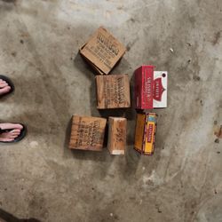 Lot Of Old Cigar Boxes