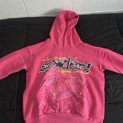 Sp5der P*nk V2 Pink Hoodie 