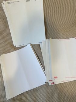 500 Avery & Staples Printable Labels – Assorted Sizes