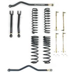 Clayton Off Road Jeep Gladiator DIESEL 2.5" Ride Right Lift Kit (2021-2023, JT)