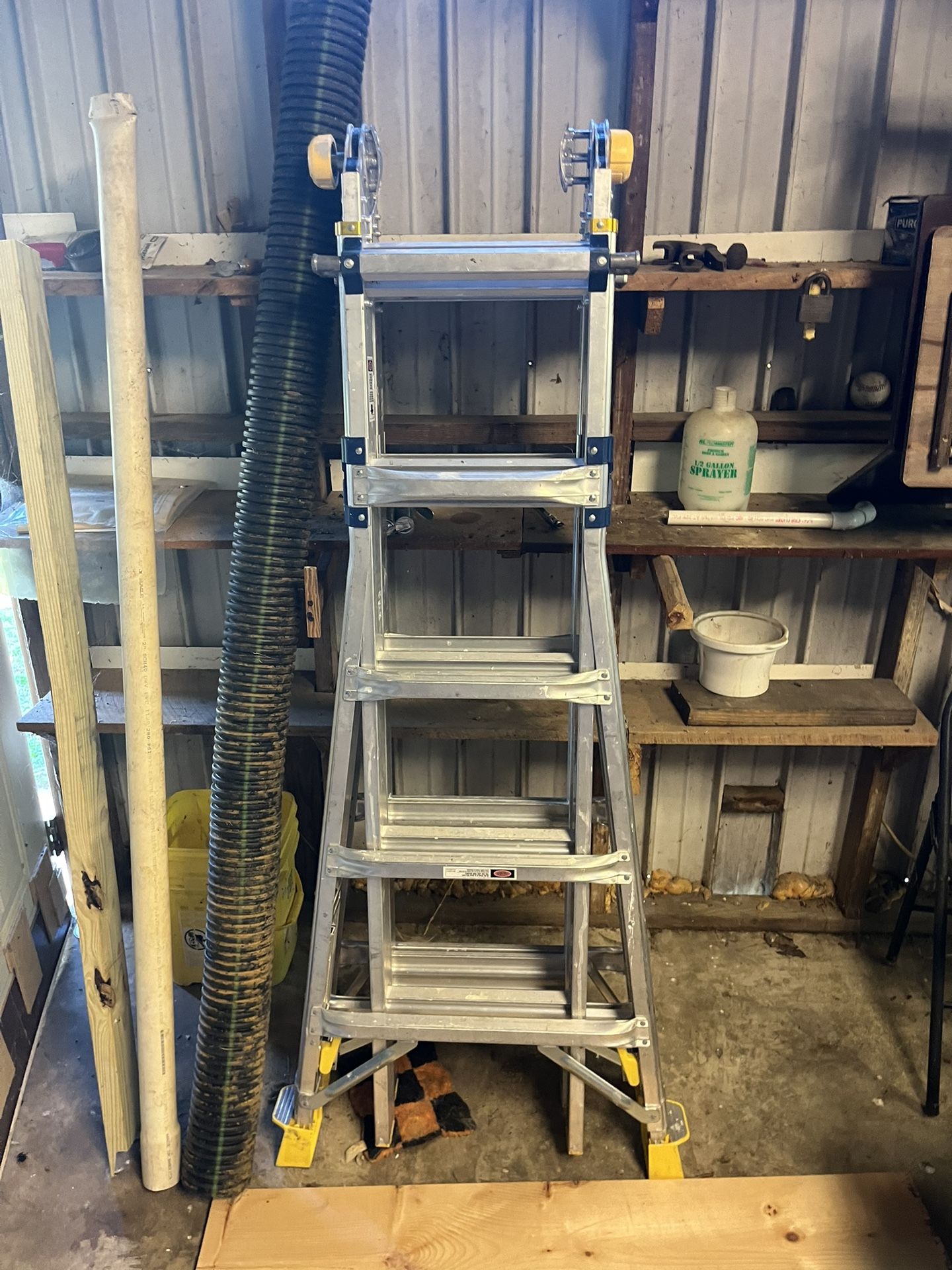 Werner 22ft Multi Position Ladder 