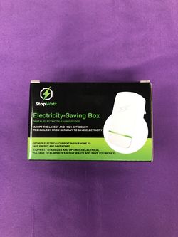 StopWatt Electricity-Saving Box (3 Available)