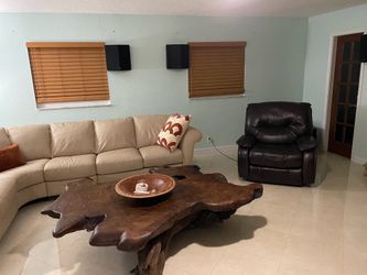 Cypress table custom made