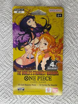 Bandai One Piece Card Game OP-17 The World's Strongest Warriors 12-Card Pack