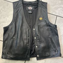 Harley Davidson Leather Vest