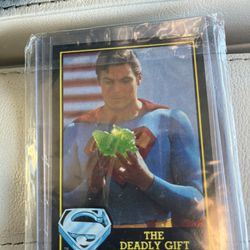 Authentic Super Man Card