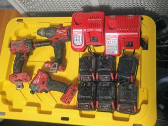 Tool Lot - Milwaukee, Ryobi, DeWalt