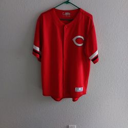 CINCINNATI  REDS BUTTON DOWN JERSEY 