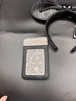 Disney Nightmare before Christmas mickey ears and wallet