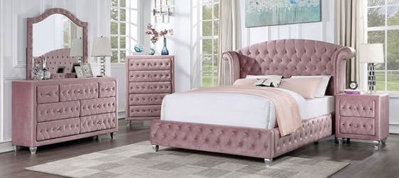 4Pc Full Bedroom Set 