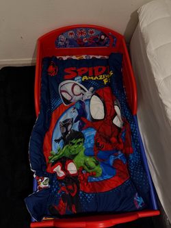 Spider man toddler bed