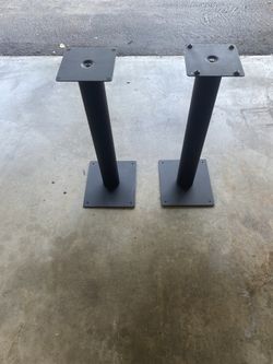 Speaker stands black Heavy duty