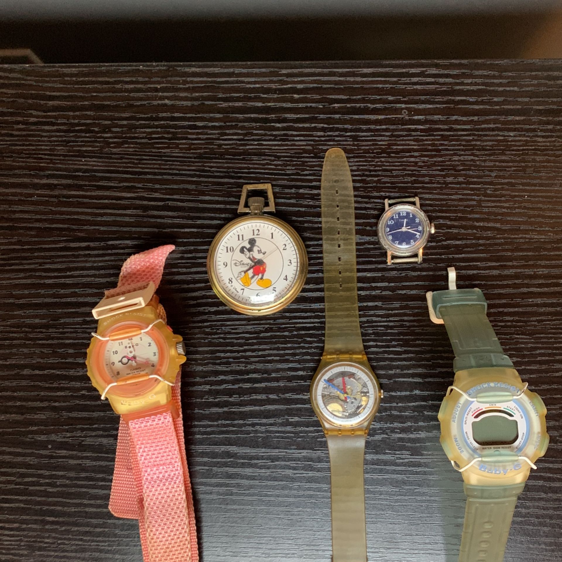 Jelly Beanies Circus Theme Watch Vintage Vintage Swatch Watch Jellyfish GK100, 34mm Case, Early 1980s  main image 2