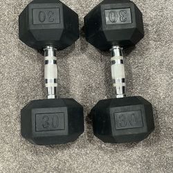 30lb Dumbbells 2x