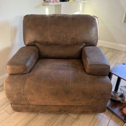 Leather Electric Recliner