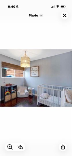 Pottery Barn Crib with Toddler converter