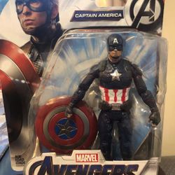 Captain America action figure  Marvel Hasbro  $15 