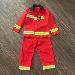 Toddler Fireman Costume