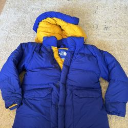 Rare Brooks Range USA Made HIMALAYAN The North Face Down Vintage Parka Jacket Coat Sz Medium Adults, Not Polo, Dior, Gucci