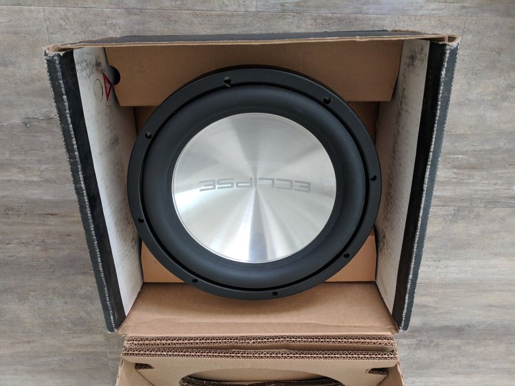 Eclipse 88120 DVC Aluminum 12" Subwoofer 12 Inch Sub Vintage Rare MTX