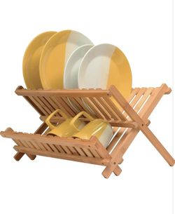 Bamboo Dish Rack