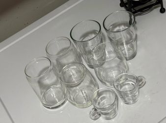 Clear Glass Drinkware