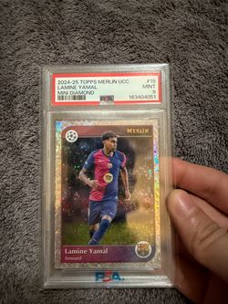 2024-2025 TOPPS MERLIN UEFA CLUB COMPETITIONS #19 LAMINE YAMAL