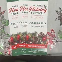 Tacoma Dome Holiday Festival Tickets