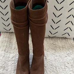 Timberland brown suede boots